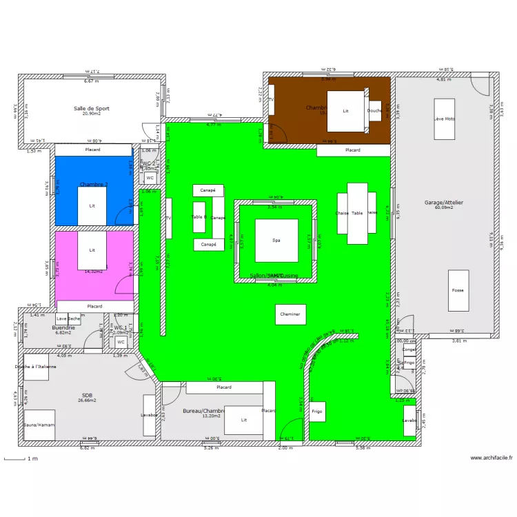 Maison 2. Plan de Maison 2. Plan de