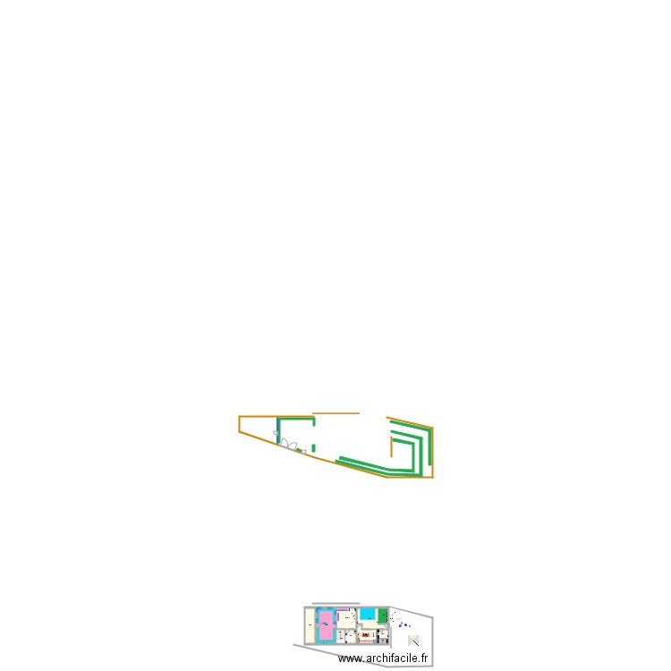 MAISON COMP2. Plan de 12 pièces et 185 m2