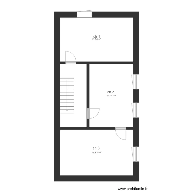 plan CROZE AN Estivareilles. Plan de 