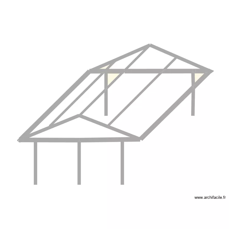 carport7x5. Plan de 