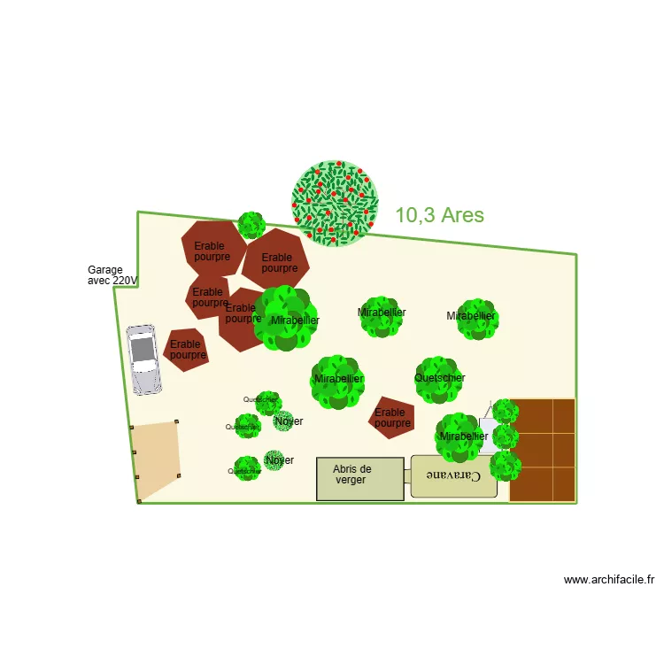 Am&eacute;nagement bassin 01. Plan de 