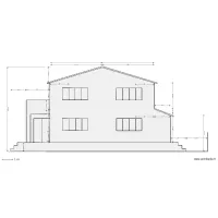 FACADE GAUCHE 30 LOT PORTE VERTE