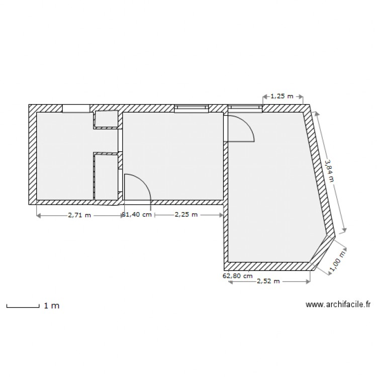 appart1etage. Plan de 0 pièce et 0 m2