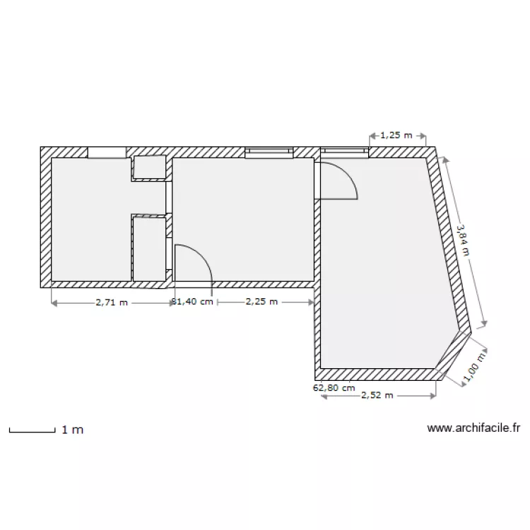 appart1etage. Plan de 