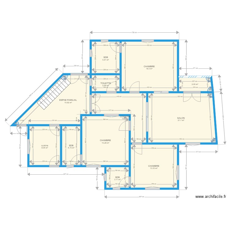 ma maison. Plan de 0 pièce et 0 m2