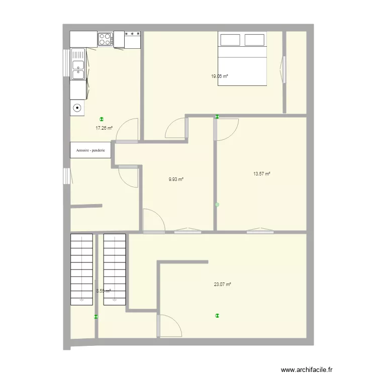 3er etage. Plan de 3er etage. Plan de