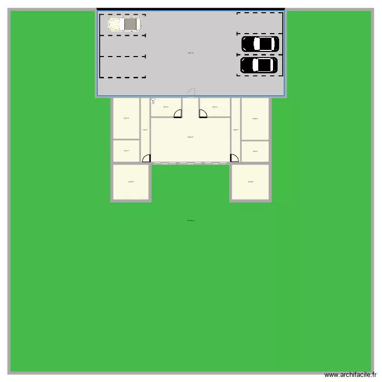 NOUVEAU PLAN PROJET TERRAIN. Plan de NOUVEAU PLAN PROJET TERRAIN. Plan de