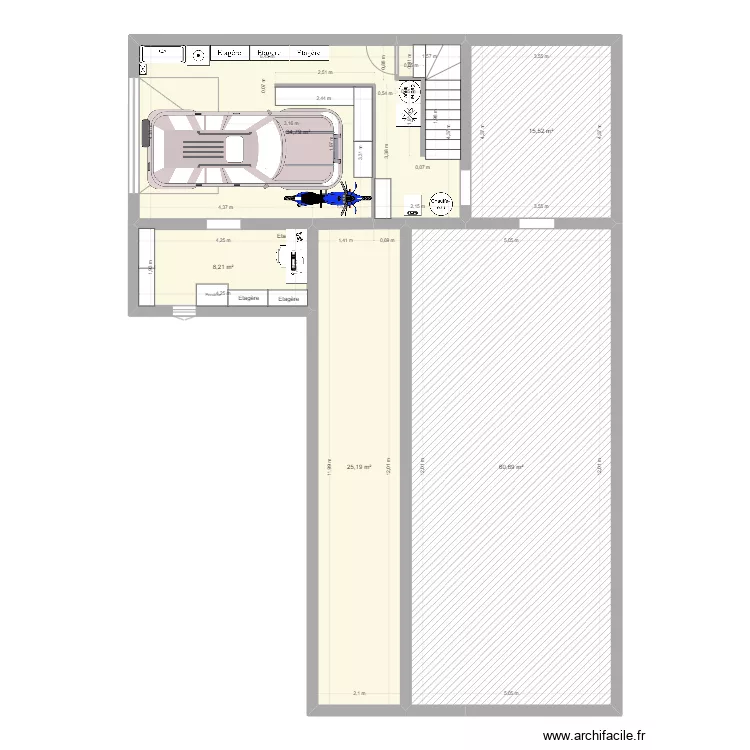 sous sol . Plan de sous sol . Plan de