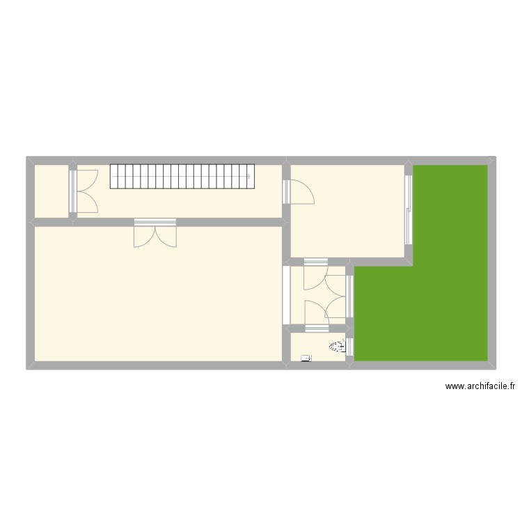 RDC. Plan de 0 pièce et 0 m2