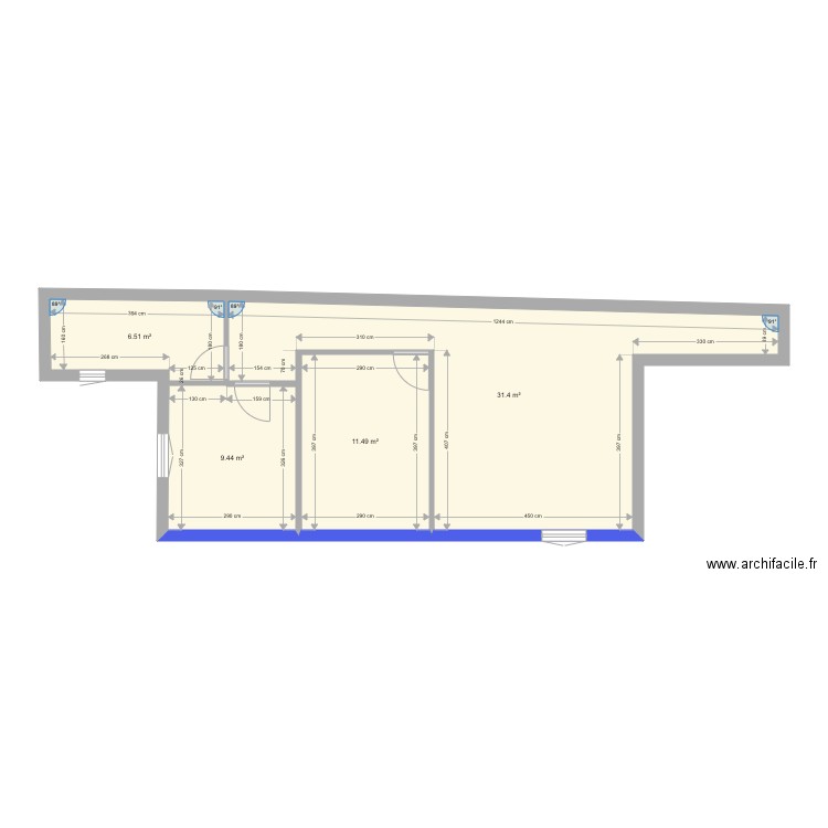 Appartement 7N2. Plan de 0 pièce et 0 m2