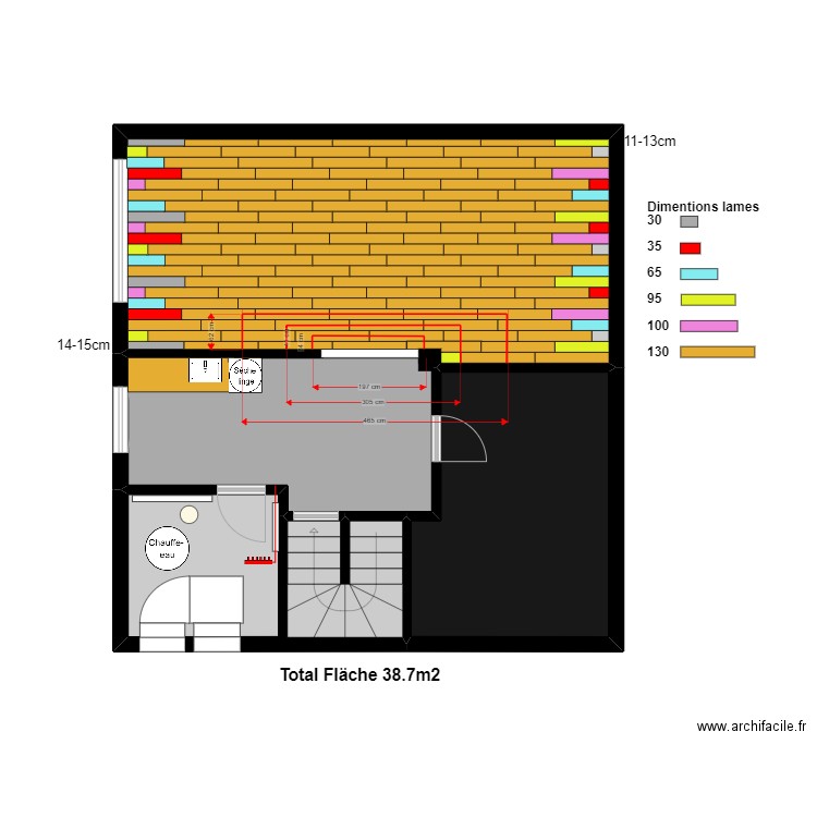 Buand2021 v2. Plan de 4 pièces et 70 m2