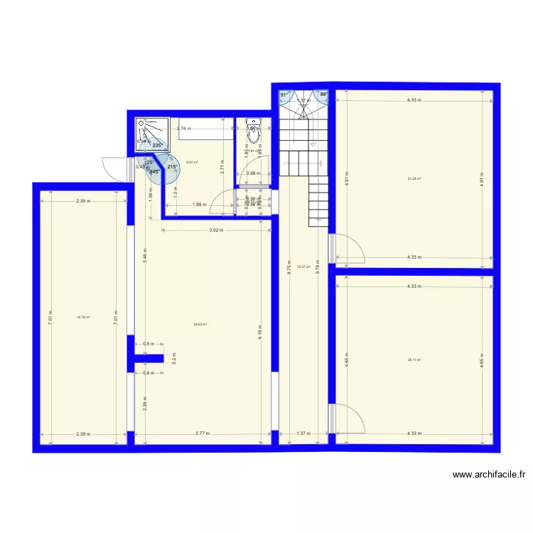 Appart Christine modifié. Plan de Appart Christine modifié. Plan de