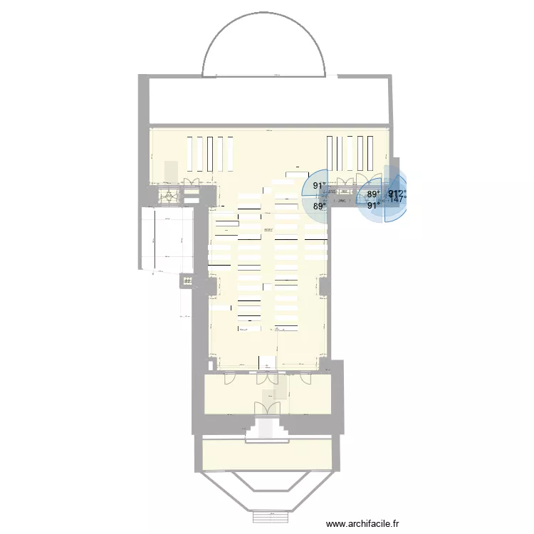 EGLISE DIEULEFIT 1. Plan de EGLISE DIEULEFIT 1. Plan de