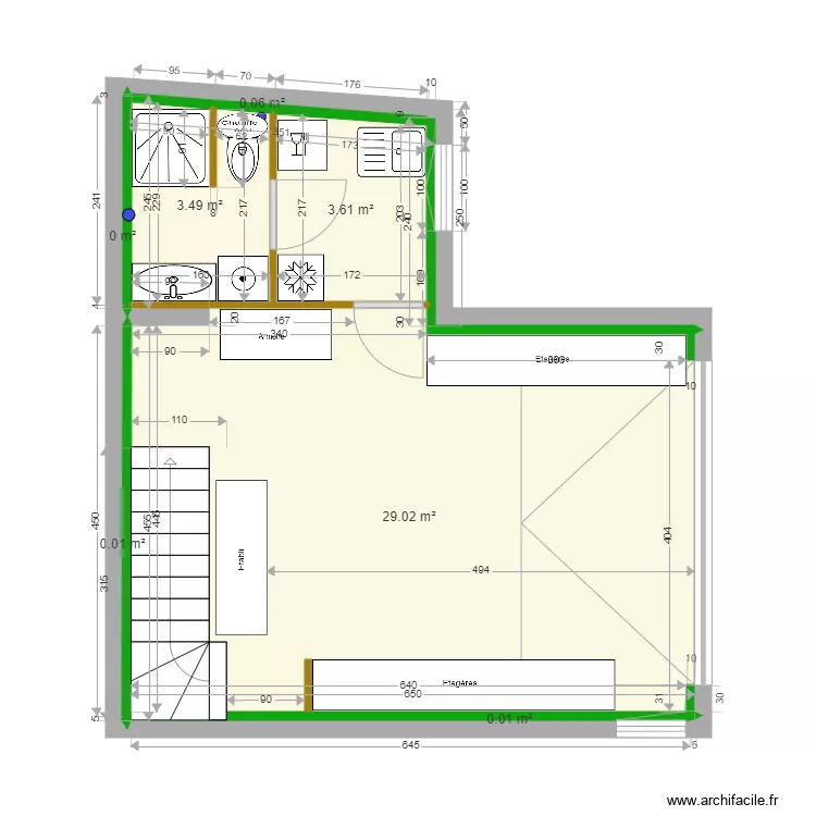 Atelier V01. Plan de 