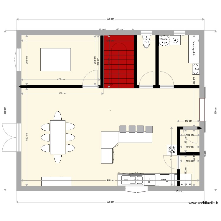 future maison 1. Plan de 0 pièce et 0 m2