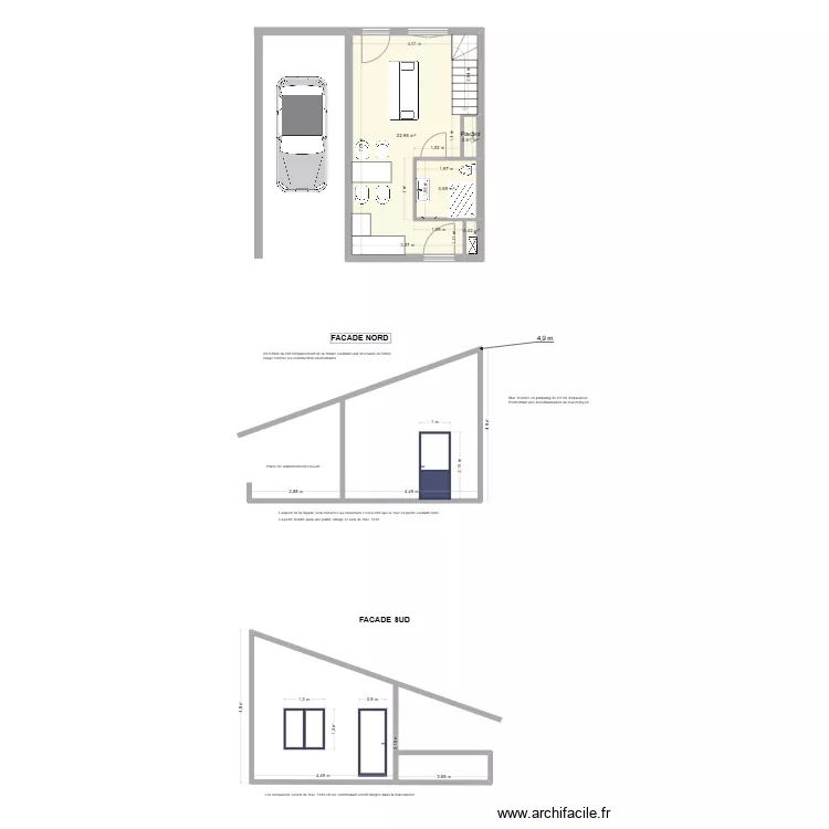 studio rbnb v2. Plan de studio rbnb v2. Plan de