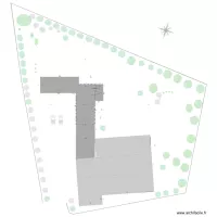 plan de maison int&eacute;grale toiture