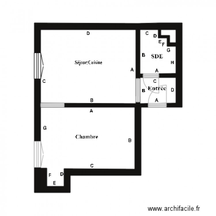 POWAZKA. Plan de 0 pièce et 0 m2