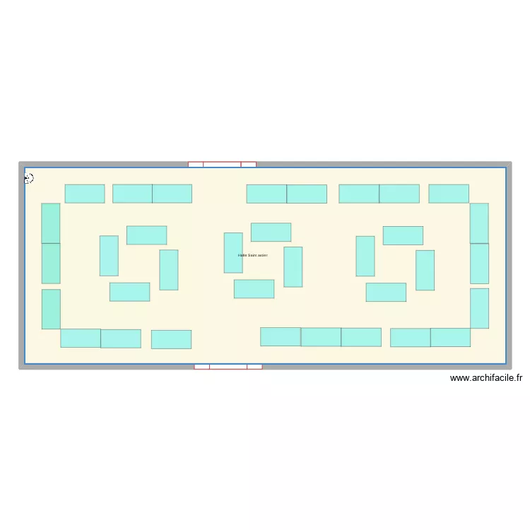 Plan march&eacute; estival 2022 -TABLES NOIRES. Plan de 
