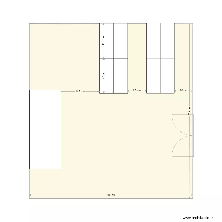Plateforme archive UAP2. Plan de 