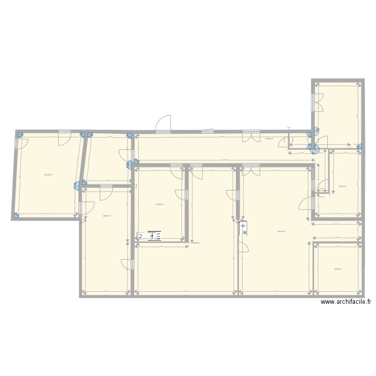 agrandissement2. Plan de 0 pièce et 0 m2