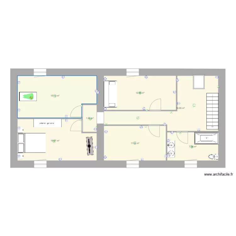 etage. Plan de etage. Plan de