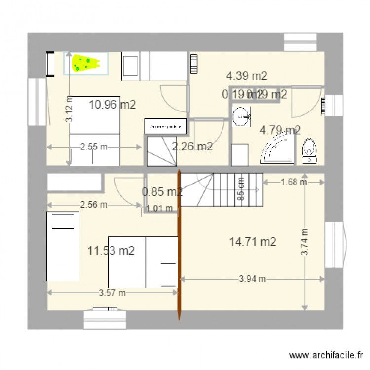 grange V21 1 er étage 16 nov. Plan de 0 pièce et 0 m2