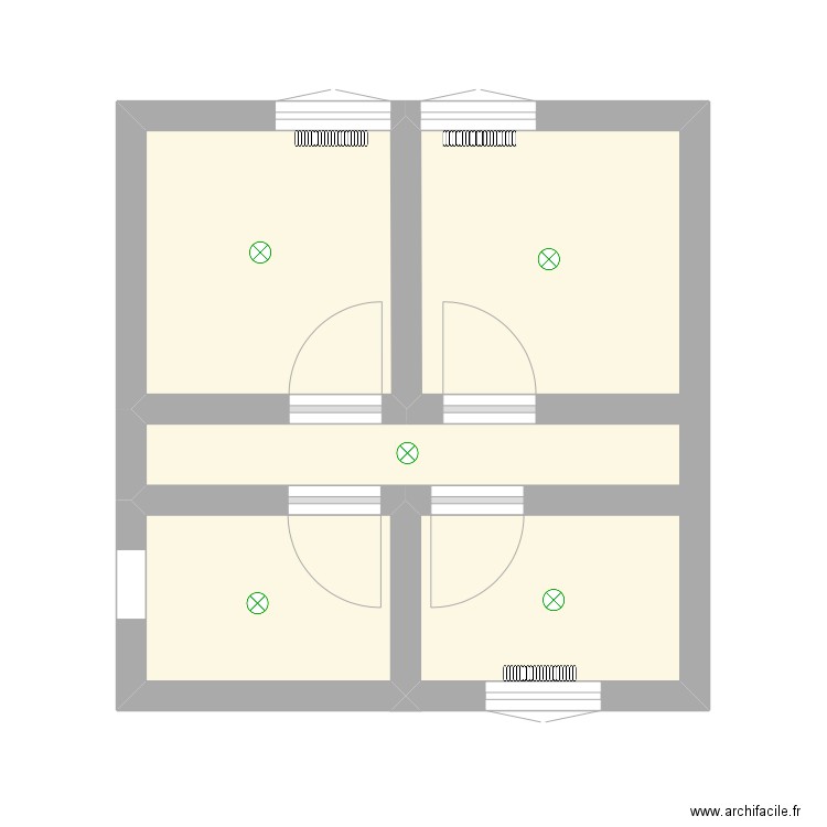 Hersin chambres. Plan de 0 pièce et 0 m2