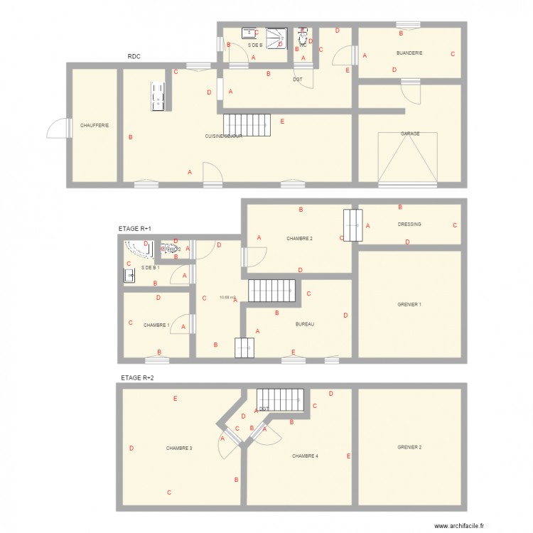 COISNE. Plan de 0 pièce et 0 m2