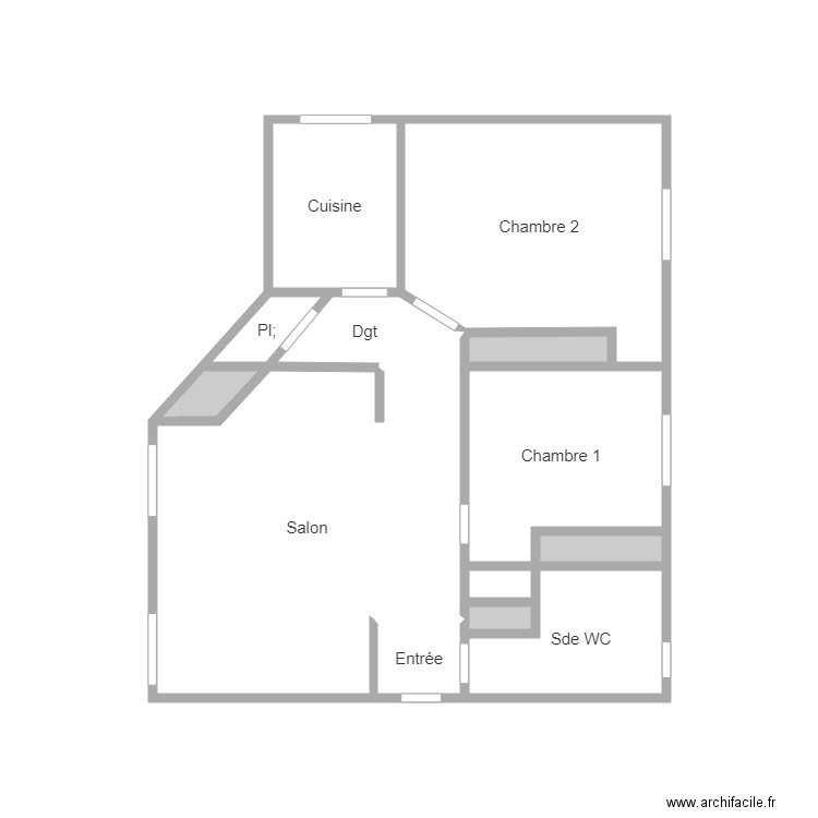 GARIBALSI. Plan de 0 pièce et 0 m2