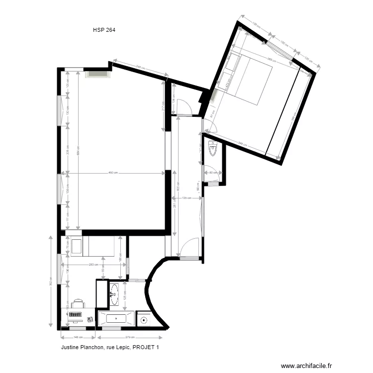 projet 3 octobre justine. Plan de 