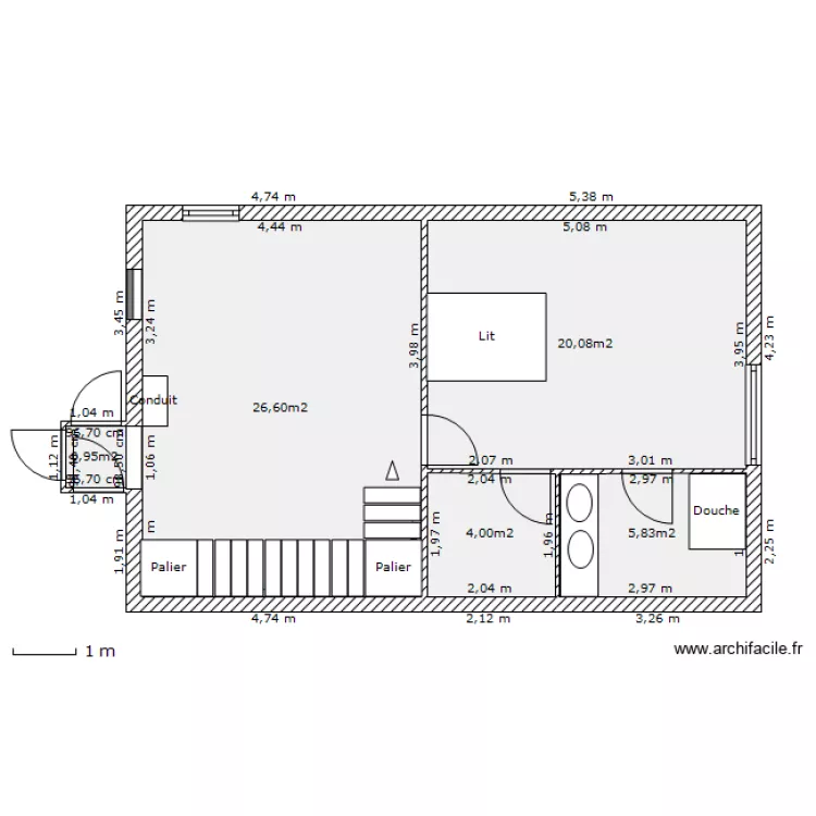Ringo Prigent ETAGE V 3 Partie Ouest. Plan de 
