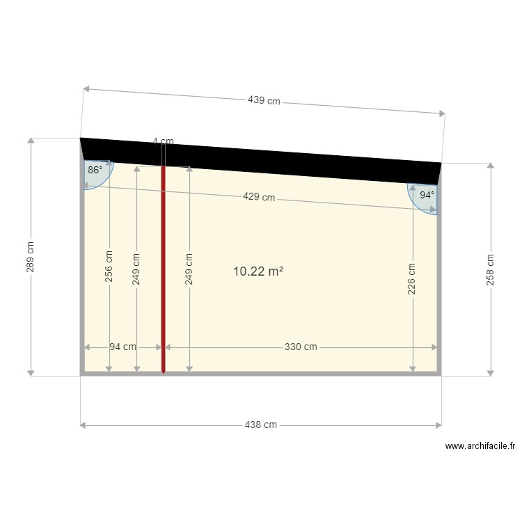 profil agrandissement ext. Plan de 0 pièce et 0 m2