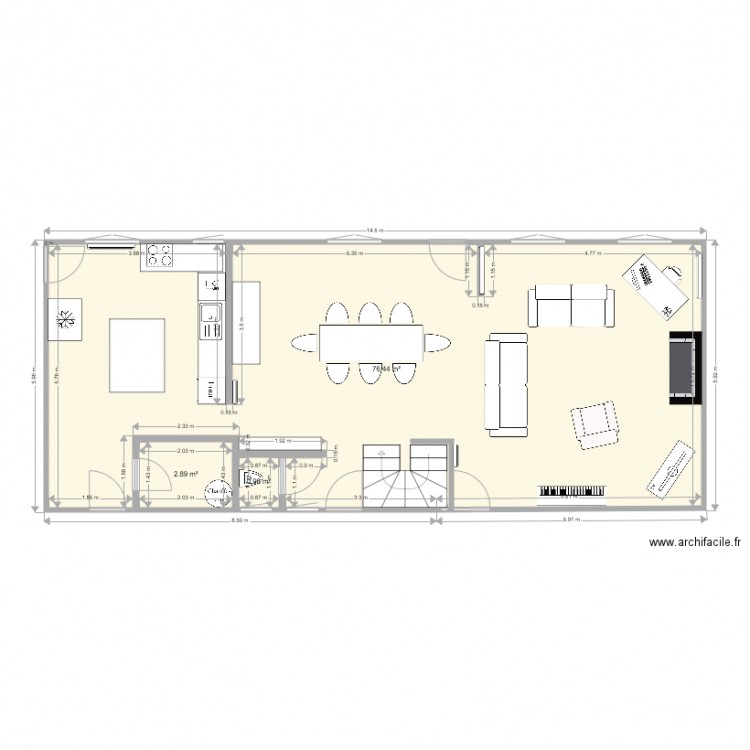 VM BAS  16  MARS. Plan de 0 pièce et 0 m2