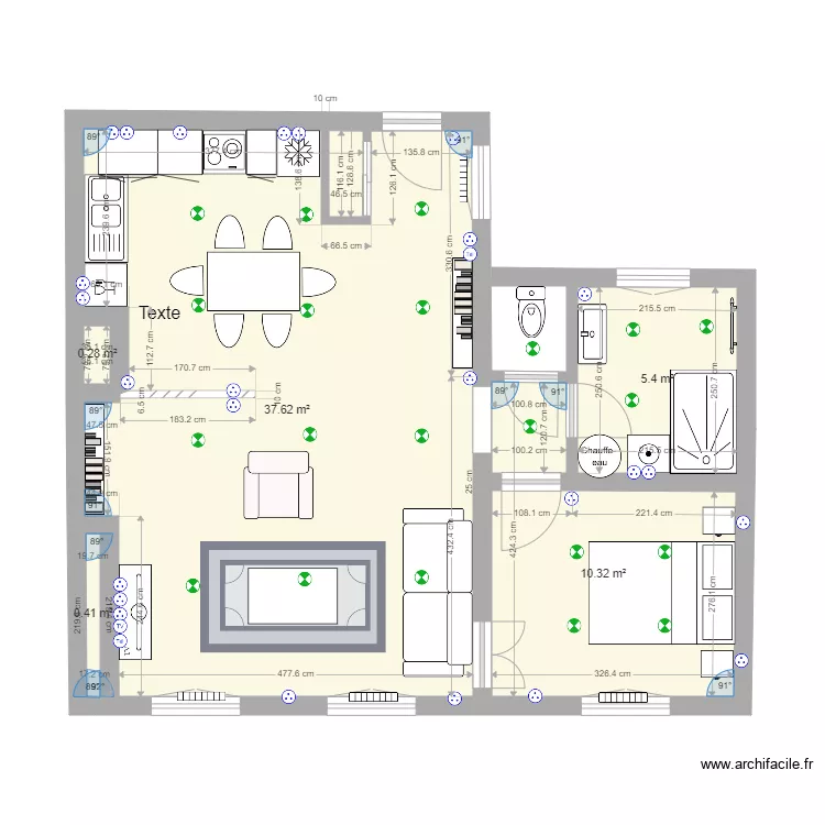 ENEDIS 1 ER ETAGE. Plan de 