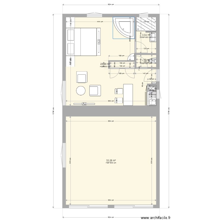 K ET N 2  C. Plan de 0 pièce et 0 m2