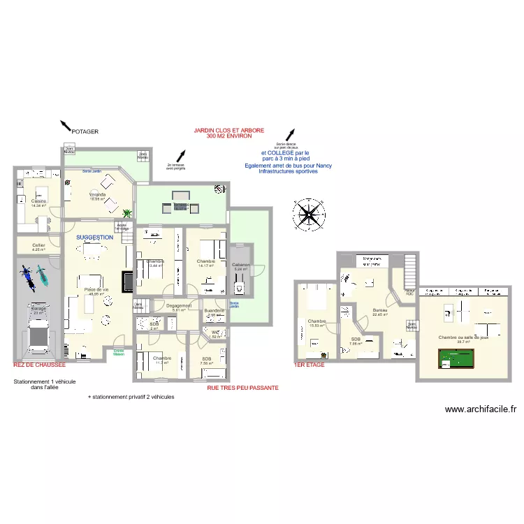 BOURG. Plan de BOURG. Plan de