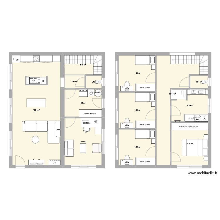 mmm 2. Plan de 0 pièce et 0 m2