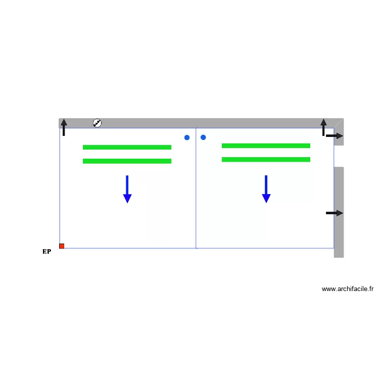 Reis CASCAIS. Plan de 