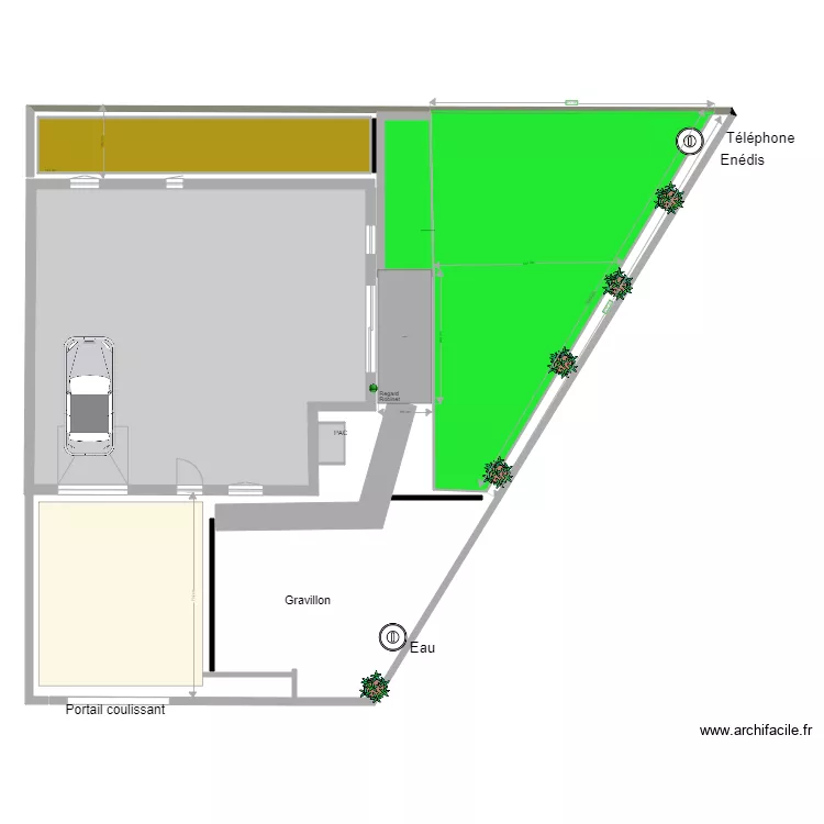 Plan de terrassement. Plan de Plan de terrassement. Plan de