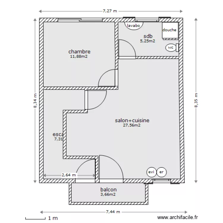 etage. Plan de etage. Plan de
