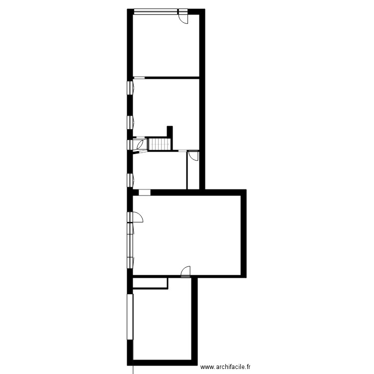 BALLAND commerce. Plan de 8 pièces et 188 m2