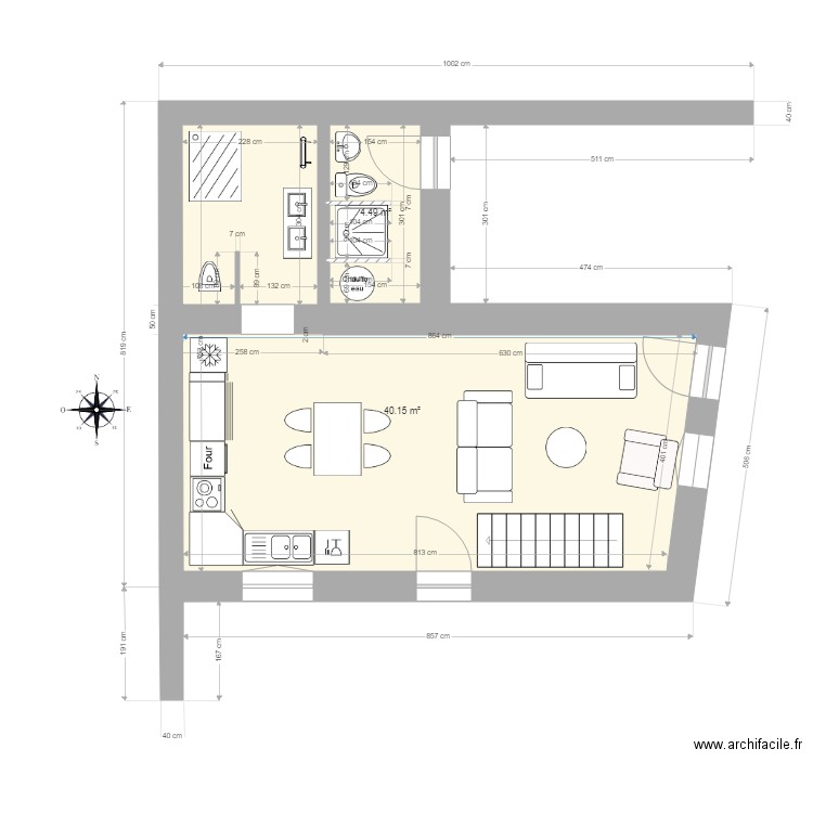  gite V 3. Plan de 0 pièce et 0 m2