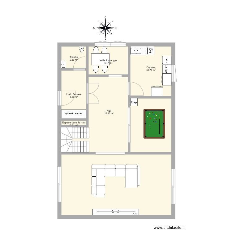 Maison de Noah Carrel . Plan de 0 pièce et 0 m2