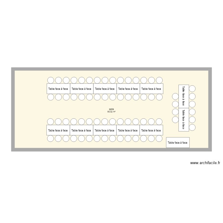 Plan Salle3. Plan de 0 pièce et 0 m2