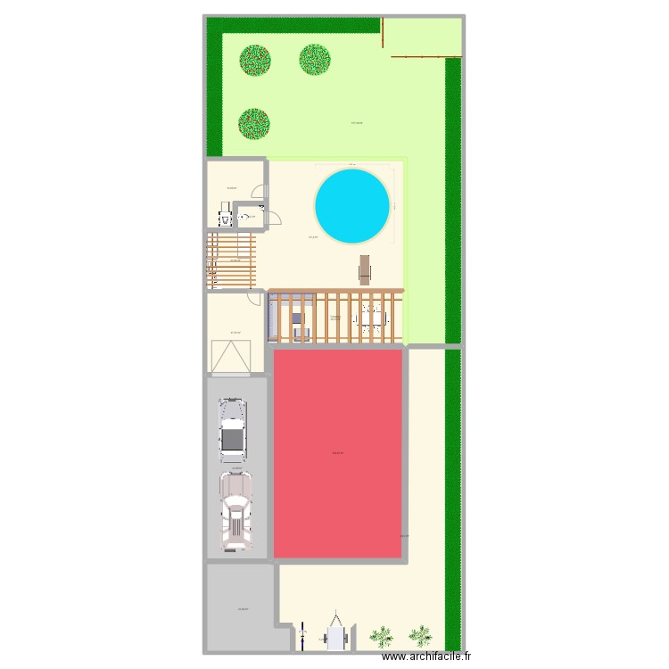 Maison Garons Lot 13. Plan de 12 pièces et 593 m2