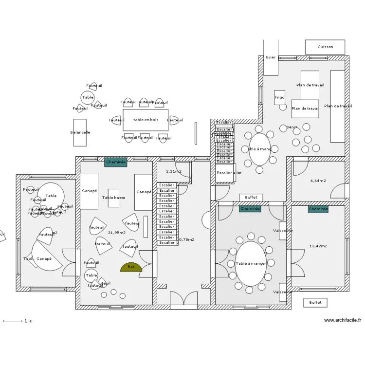 Maison familiale (style george V). Plan de Maison familiale (style george V). Plan de