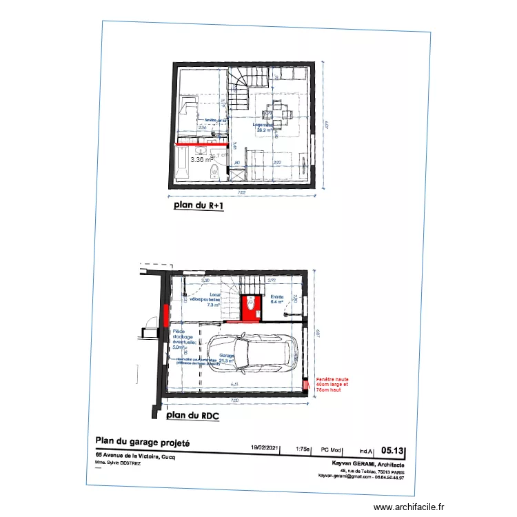 Stella garage 2. Plan de Stella garage 2. Plan de