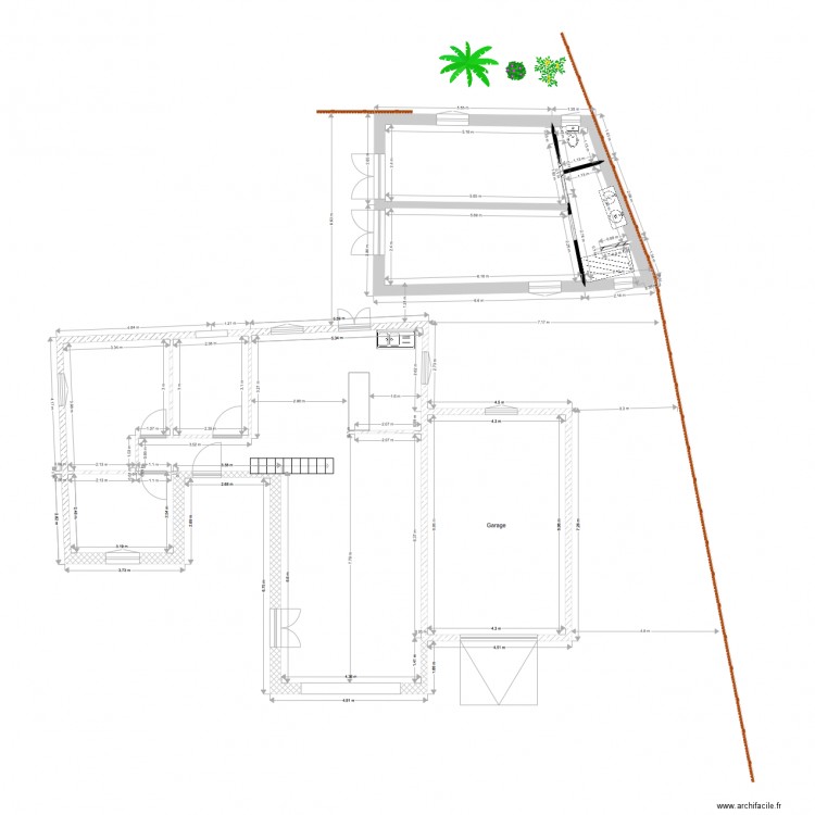 TARA COTES EXACTES AVEC AGRANDISSEMENT 2. Plan de 0 pièce et 0 m2