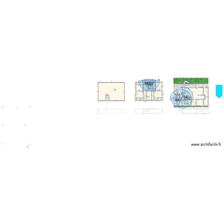 Plan Nueva Ecija 11. Plan de 25 pièces et 556 m2